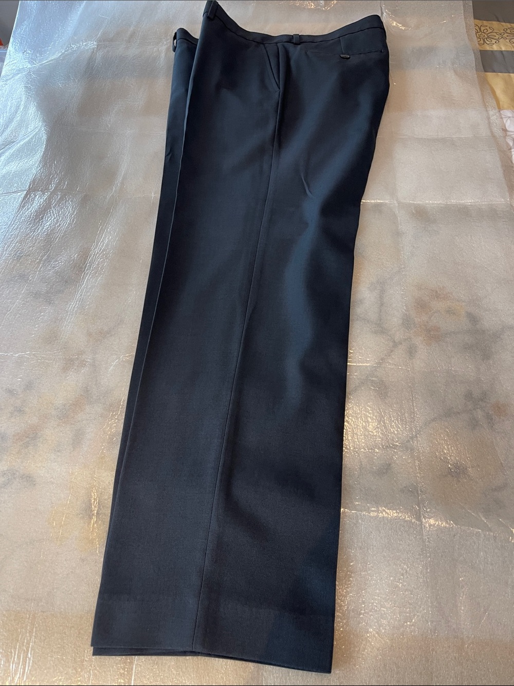 Kenneth Cole Slim Black Dress Pants for Men